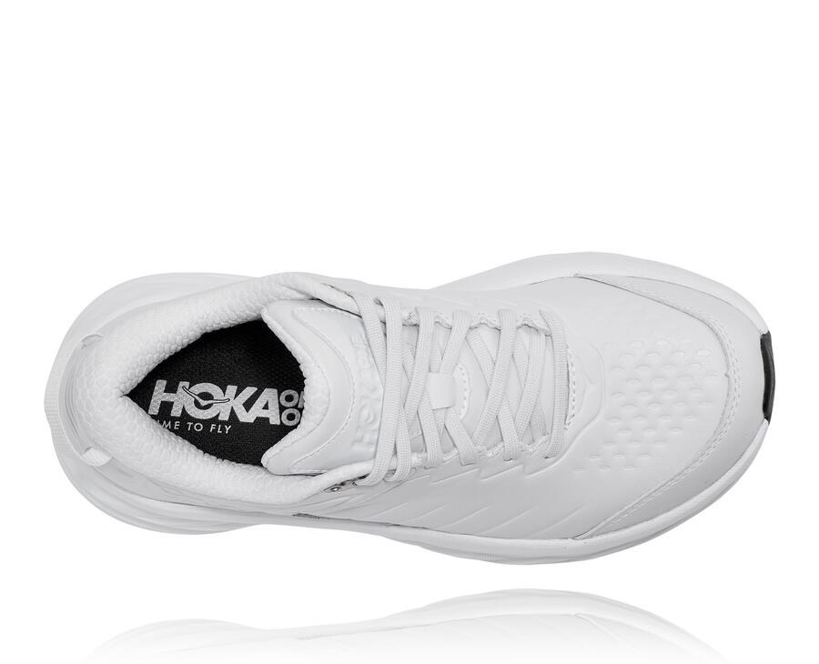 Tenis Hoka One One Feminino Branco - Bondi Sr - 186-SNKHFZ